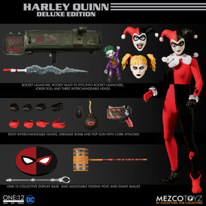 ONE-12 COLLECTIVE DC HARLEY QUINN DELUXE EDITION ACTION FIGURE