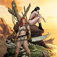VAMPIRELLA RED SONJA #3 CHO & RICH VIRGIN CVR