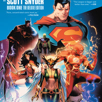 JUSTICE LEAGUE BY SCOTT SNYDER DLX ED HC BOOK 01