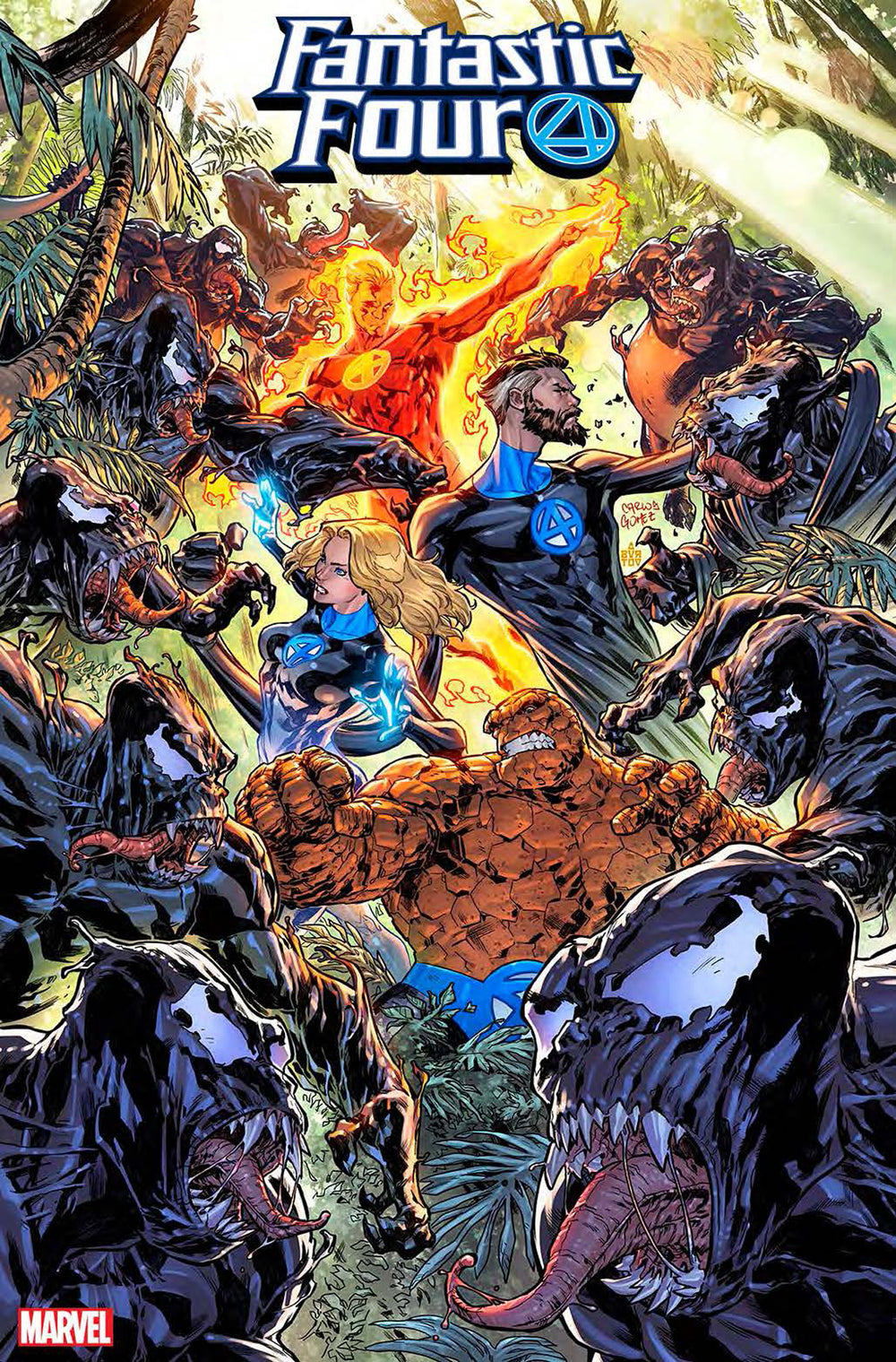 FANTASTIC FOUR #17 GOMEZ VENOM ISLAND VAR
