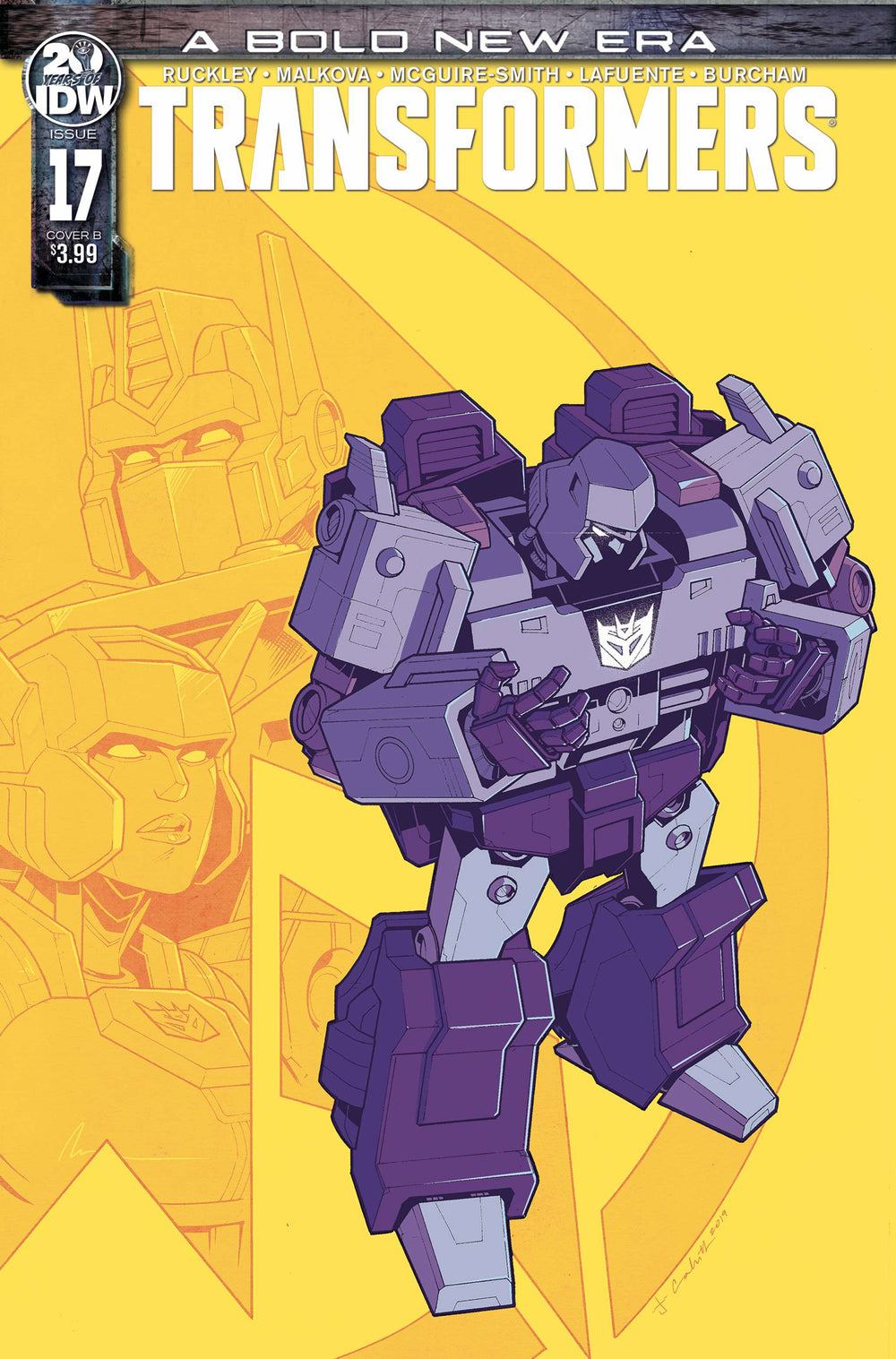 TRANSFORMERS #17 CVR B CAHILL