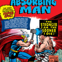 TRUE BELIEVERS CRIMINALLY INSANE ABSORBING MAN #1
