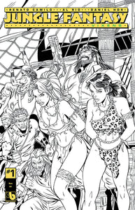 JUNGLE FANTASY VIXENS #1 PURE ART VAR (MR)