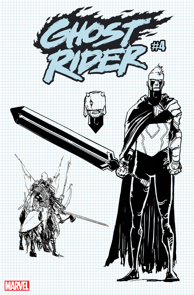 GHOST RIDER #4 KUDER DESIGN VAR
