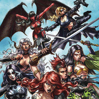 RED SONJA AGE OF CHAOS #1 QUAH LTD VIRGIN CVR