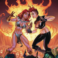 RED SONJA AGE OF CHAOS #1 GARZA LTD VIRGIN CVR