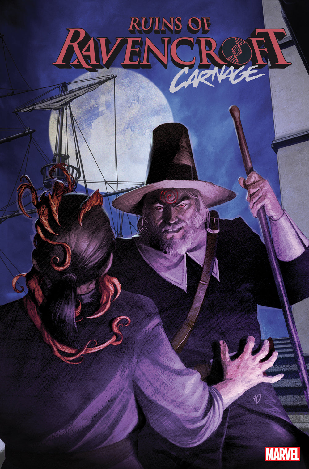 RUINS OF RAVENCROFT CARNAGE #1 OLIVETTI VAR