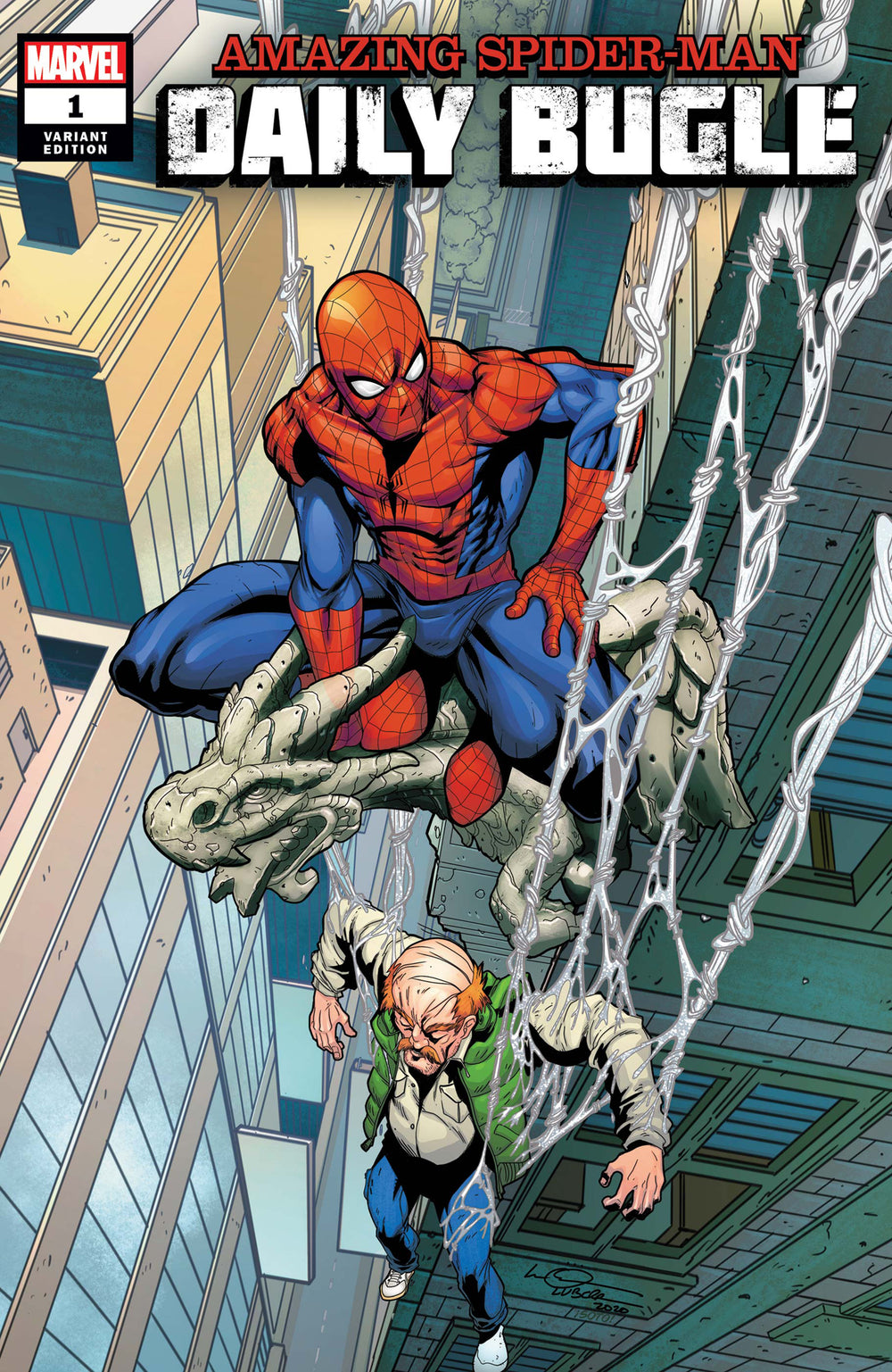 AMAZING SPIDER-MAN DAILY BUGLE #1 (OF 5) LUBERA VAR