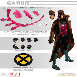 ONE-12 COLLECTIVE MARVEL GAMBIT ACTION FIGURE
