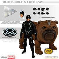 ONE-12 COLLECTIVE MARVEL INHUMANS BLACK BOLT & LOCKJAW ACTION FIGURE
