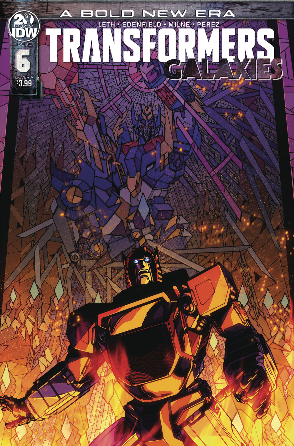TRANSFORMERS GALAXIES #6 CVR A MILNE