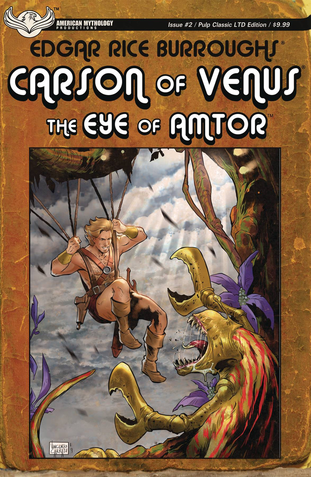 CARSON OF VENUS EYE OF AMTOR #2 CVR B CARRATU LTD ED