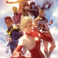 LEGION OF SUPER HEROES #4 CARD STOCK ALEX GARNER VAR ED