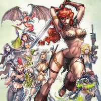 RED SONJA AGE OF CHAOS #2 QUAH LTD VIRGIN CVR