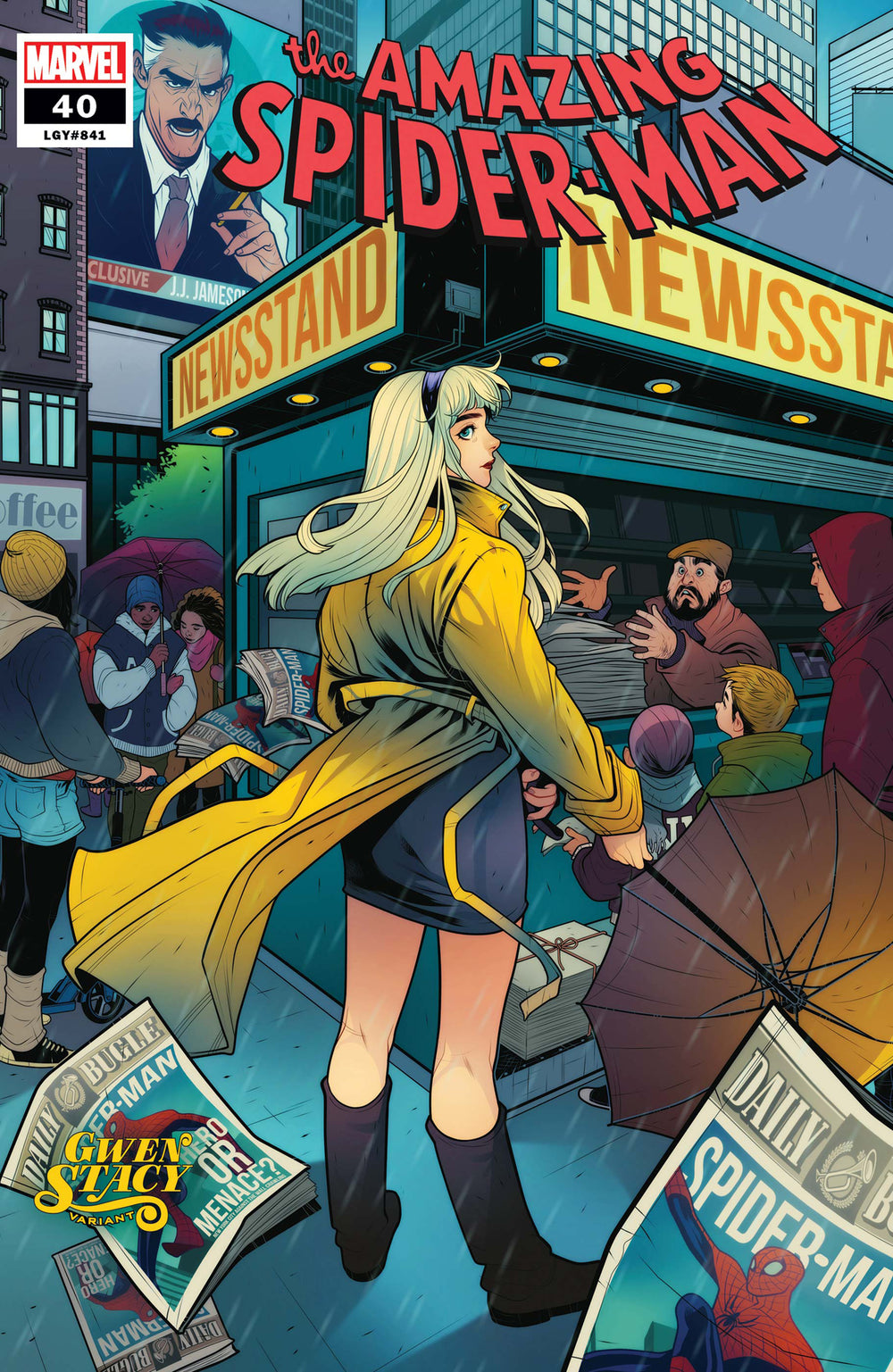 AMAZING SPIDER-MAN #40 TORQUE GWEN STACY VAR