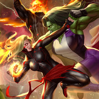 CAPTAIN MARVEL #15 INHYUK LEE CONNECTING VAR