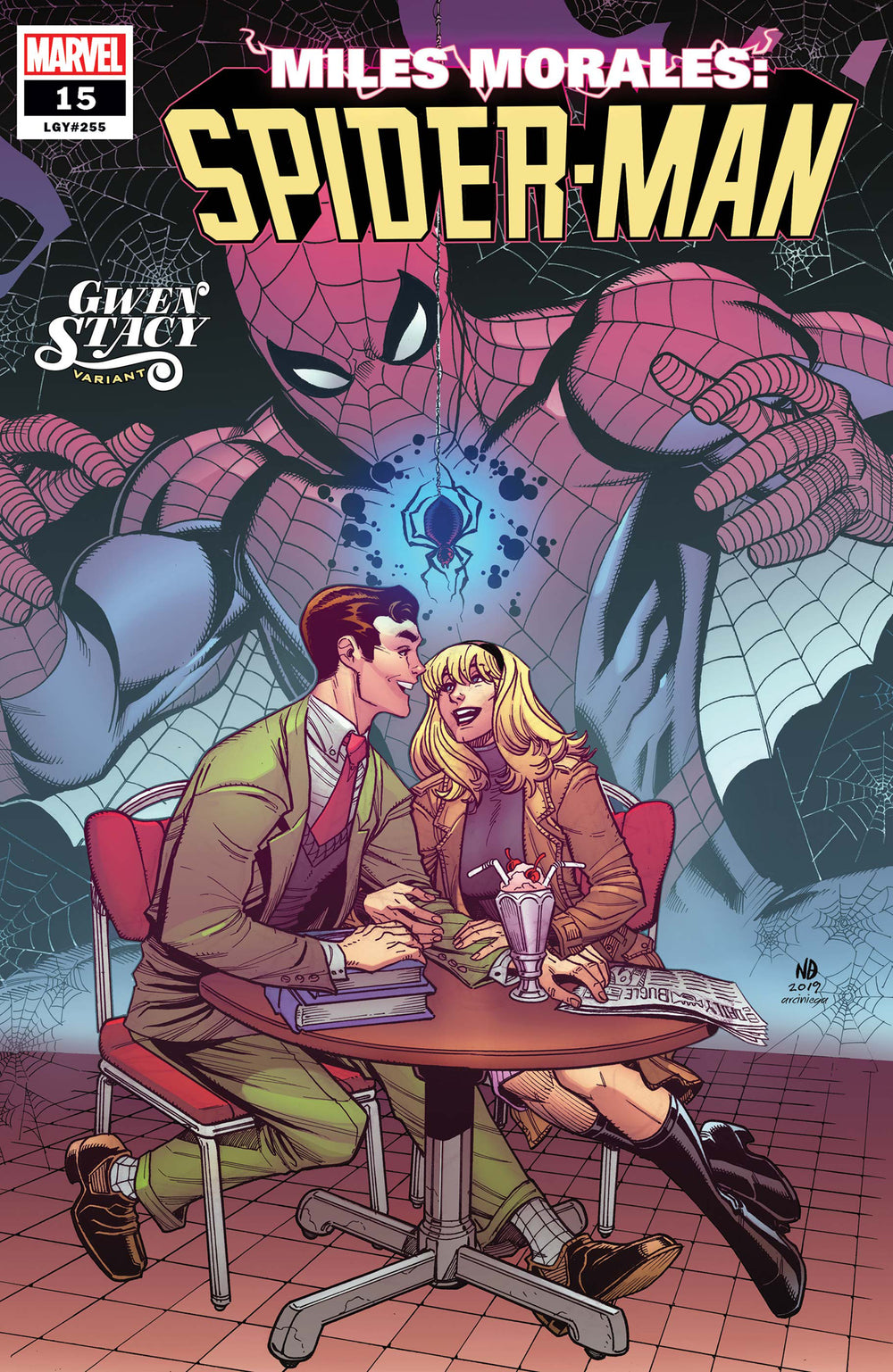 MILES MORALES SPIDER-MAN #15 BRADSHAW GWEN STACY VAR