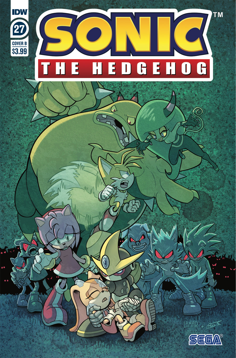 SONIC THE HEDGEHOG #27 CVR B GRAY GRAHAM