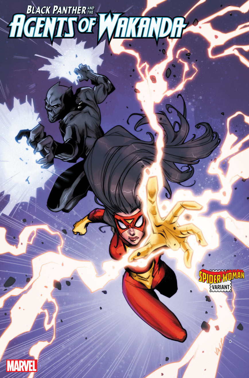 BLACK PANTHER AND AGENTS OF WAKANDA #7 SPIDER-WOMAN VAR
