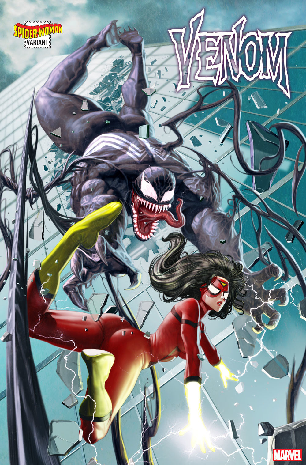 VENOM #24 ROCK-HE KIM SPIDER-WOMAN VAR