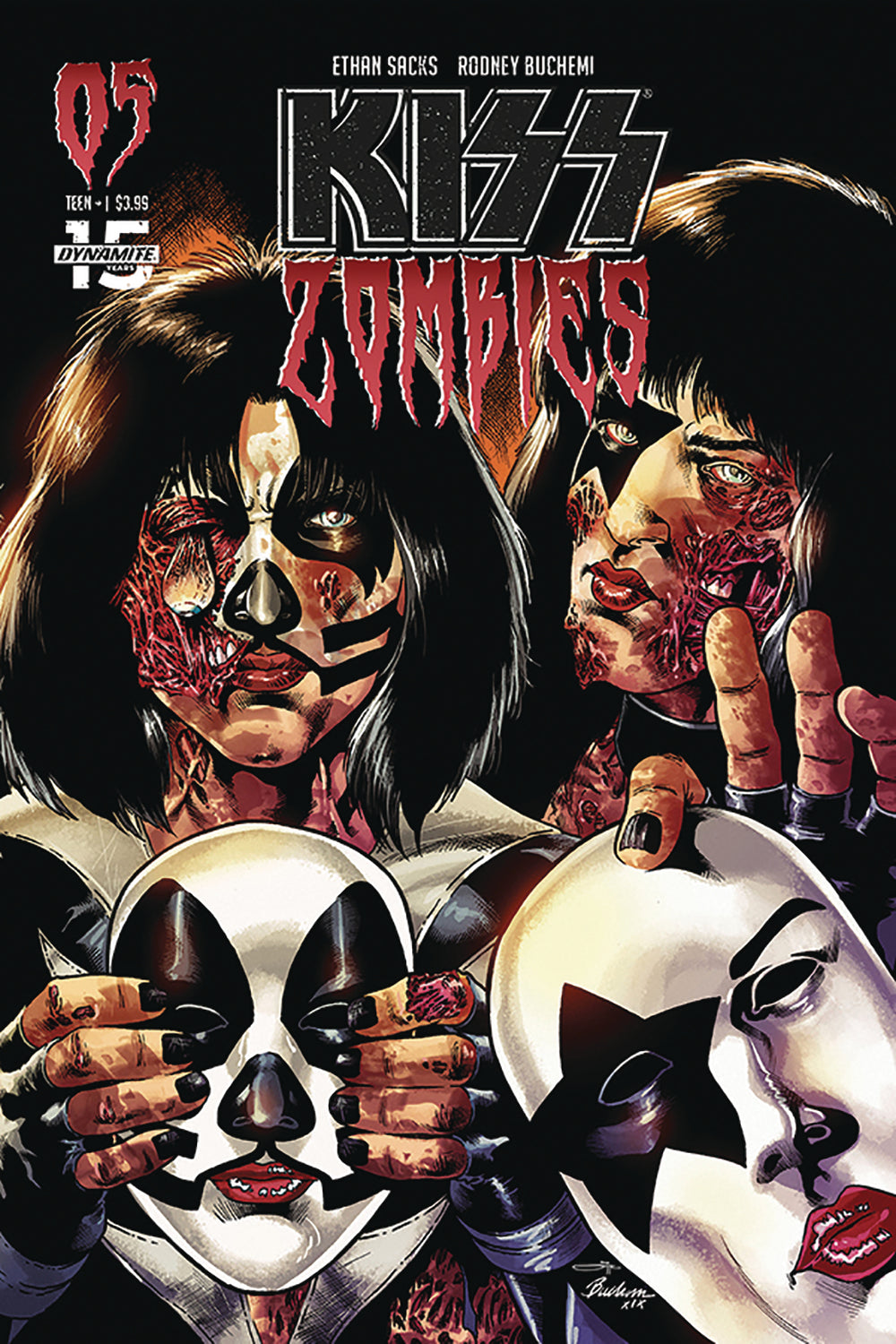 KISS ZOMBIES #5 CVR C BUCHEMI