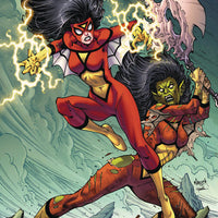 SPIDER-WOMAN #1 NAUCK VILLAINS VAR