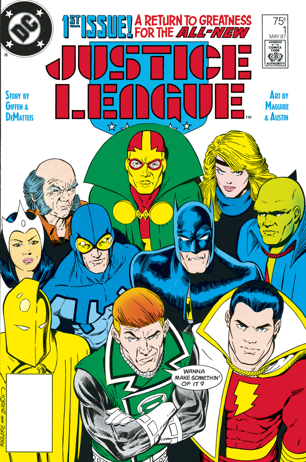 DOLLAR COMICS JUSTICE LEAGUE #1 1987
