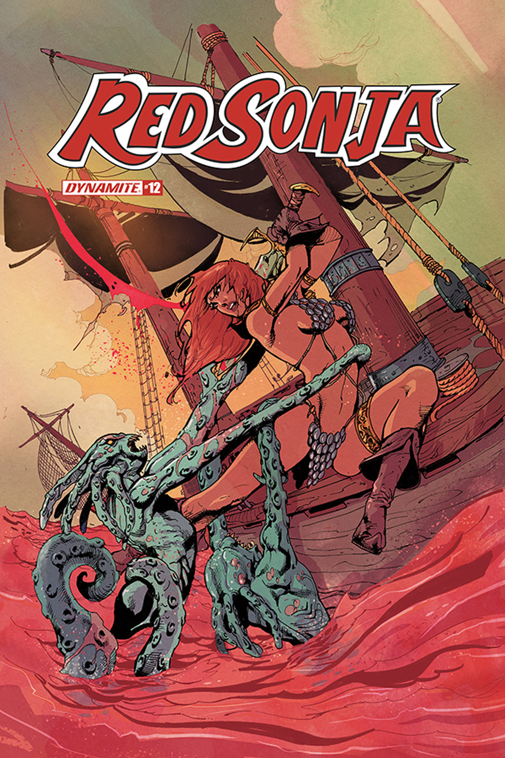 RED SONJA #12 CASTRO FOC BONUS VAR