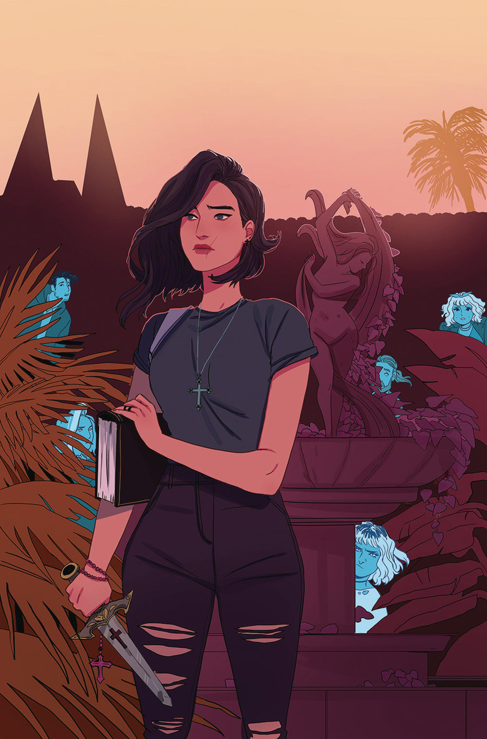 GHOSTED IN LA #10 (OF 12) CVR A KEENAN
