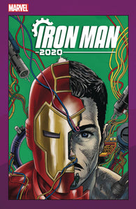 IRON MAN 2020 #4 (OF 6) SUPERLOG HEADS VAR