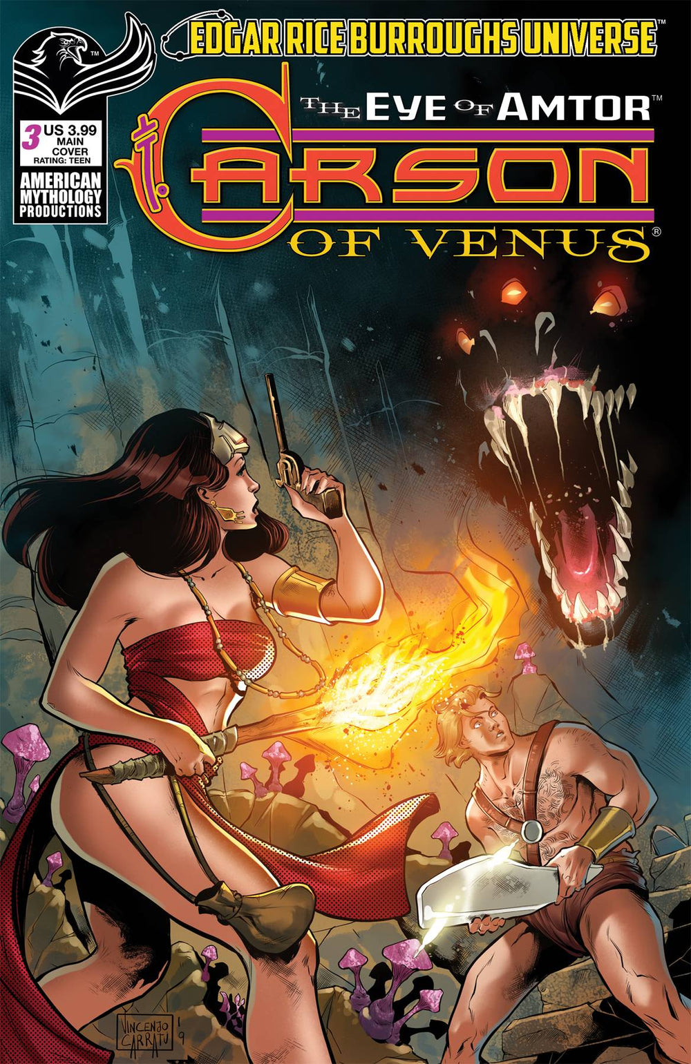 CARSON OF VENUS EYE OF AMTOR #3 CVR A CARRATU MAIN