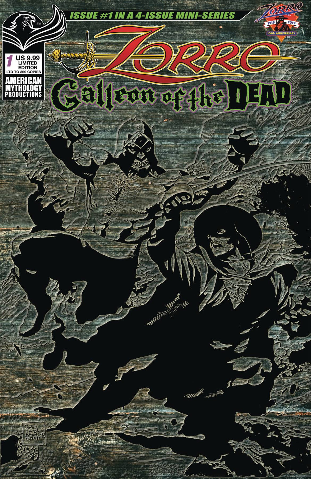 ZORRO GALLEON OF DEAD #1 CVR C PULP LTD ED (RES)