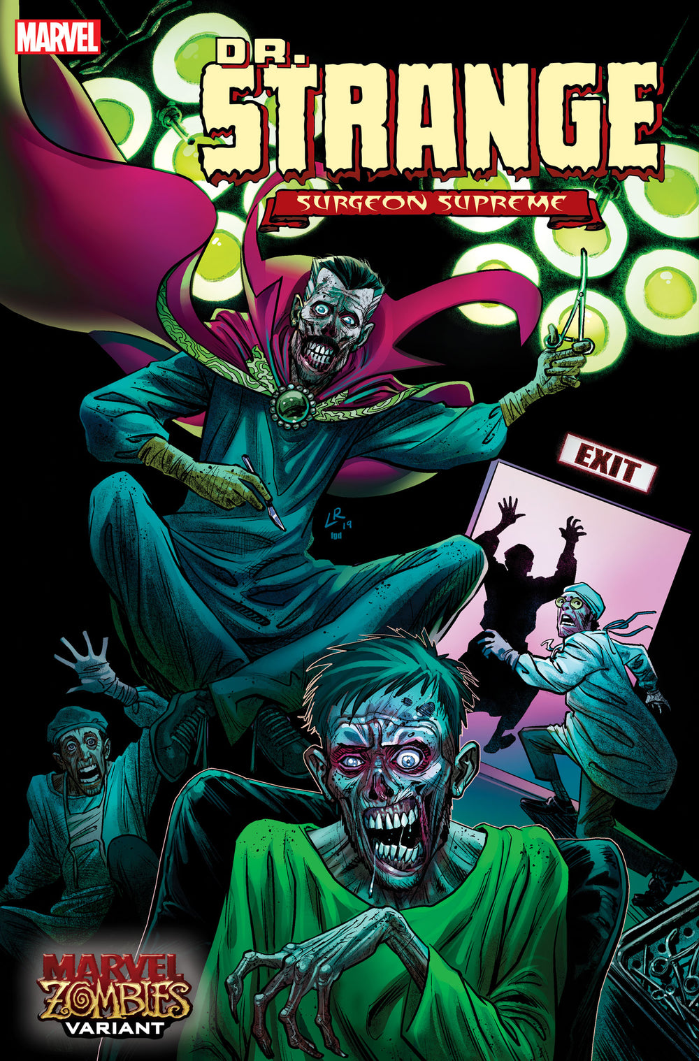 DR STRANGE #5 LUKE ROSS MARVEL ZOMBIES VAR