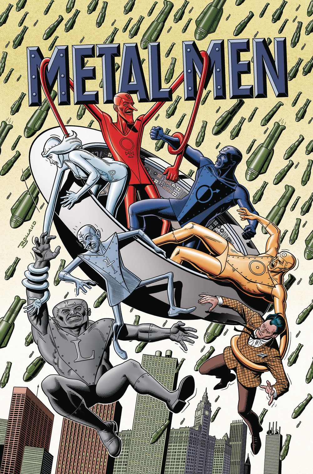 METAL MEN #7 (OF 12) BRIAN BOLLAND VAR ED