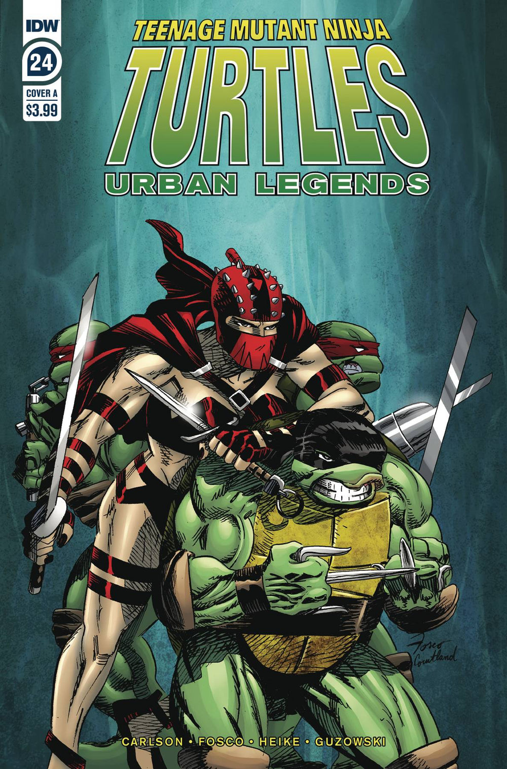 TMNT URBAN LEGENDS #24 CVR A FOSCO