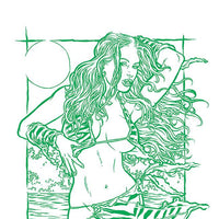 JUNGLE FANTASY FAUNA #0 LEATHER JUNGLE GREEN VAR (RES) (MR)