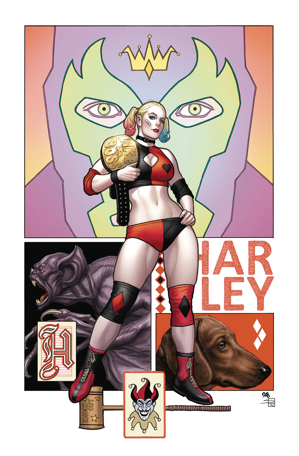 HARLEY QUINN #73 FRANK CHO VAR ED