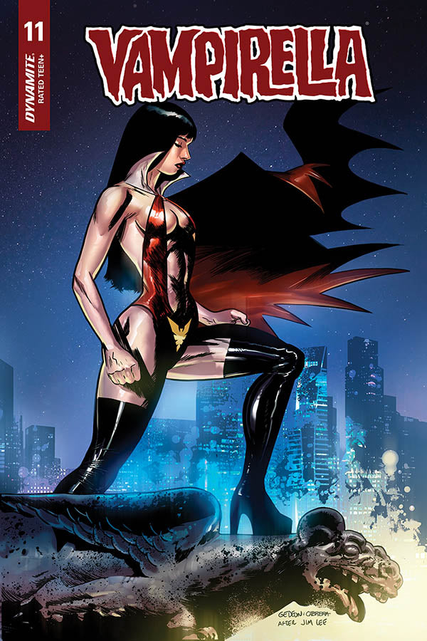 VAMPIRELLA #11 1:7 COPY GEDEON HOMAGE INCV