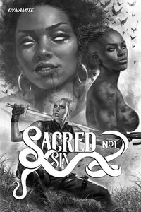 SACRED SIX #1 1:25 COPY PARRILLO B&W INCV