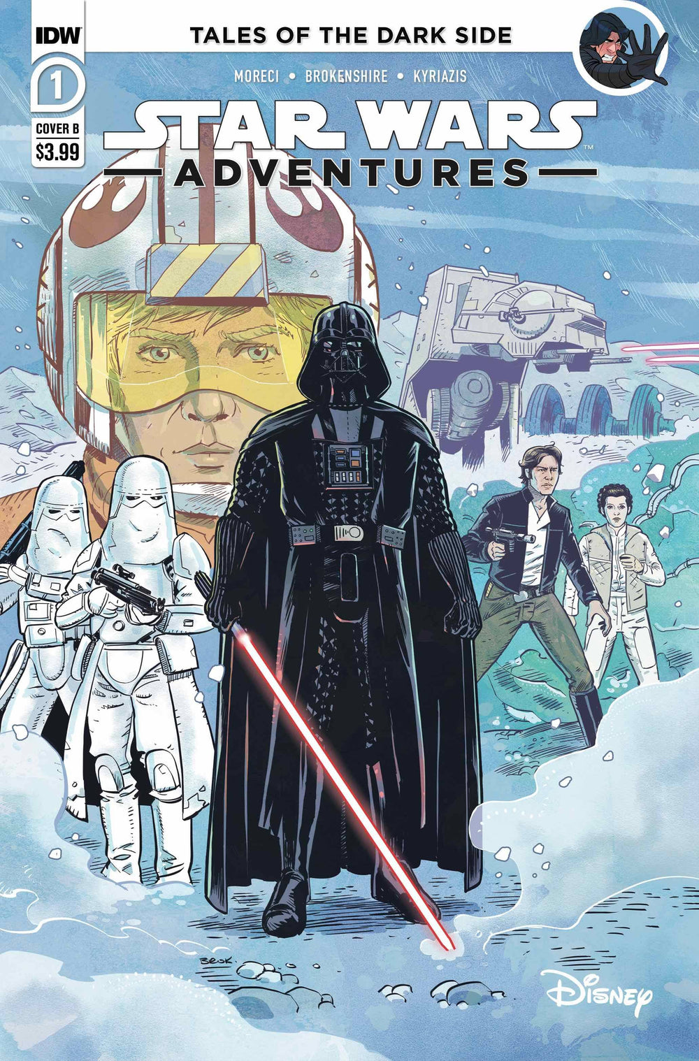 STAR WARS ADVENTURES (2020) #1 CVR B BROKENSHIRE