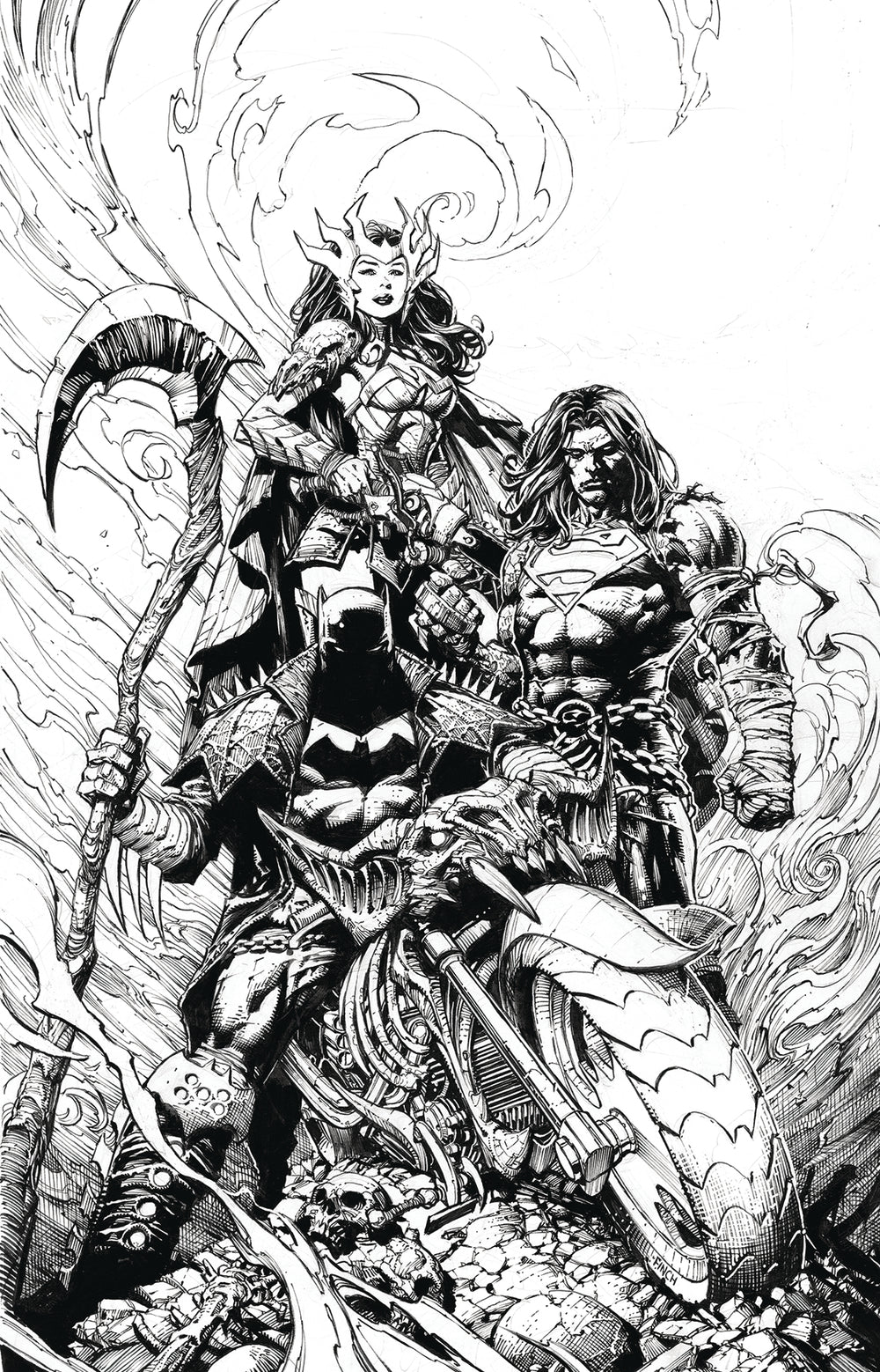 DARK NIGHTS DEATH METAL #1 (OF 6) DAVID FINCH BATMAN VAR ED