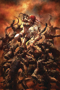 RED SONJA AGE OF CHAOS #6 QUAH LTD VIRGIN CVR