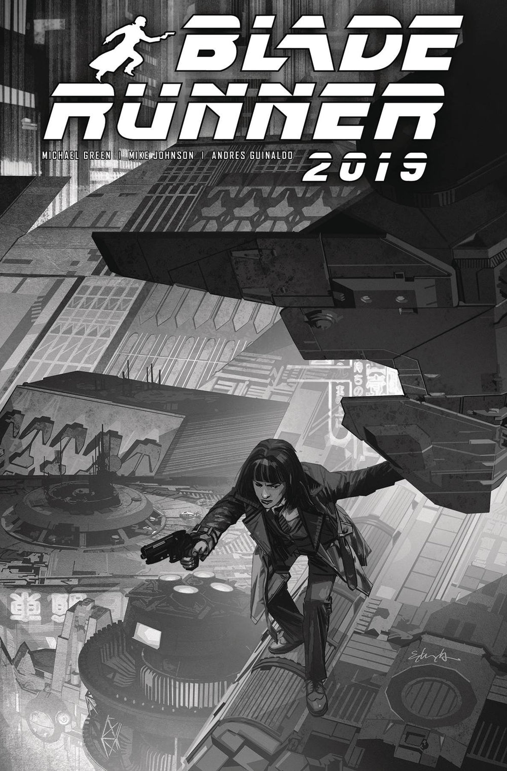 BLADE RUNNER 2019 #9 CVR E EDWARDS B&W (RES) (MR)