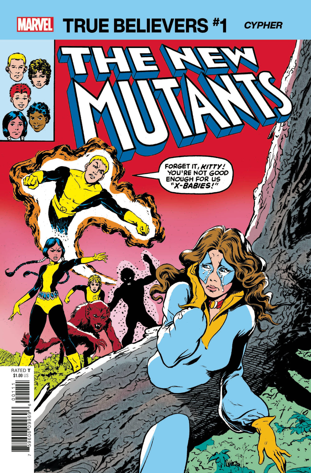 TRUE BELIEVERS X-MEN CYPHER #1