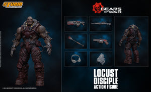 STORM COLLECTIBLES GEARS OF WAR LOCUST DISCIPLE 1/12 ACTION FIGURE