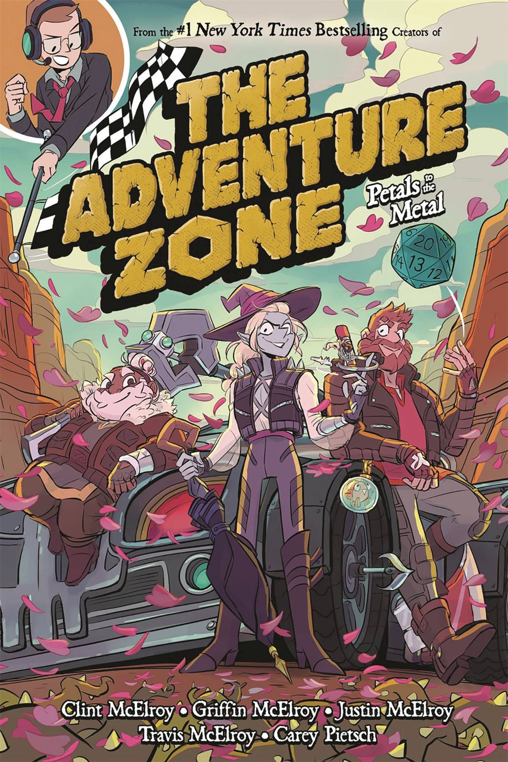 ADVENTURE ZONE HC GN VOL 03 PETALS TO METAL (C: 1-1-0)