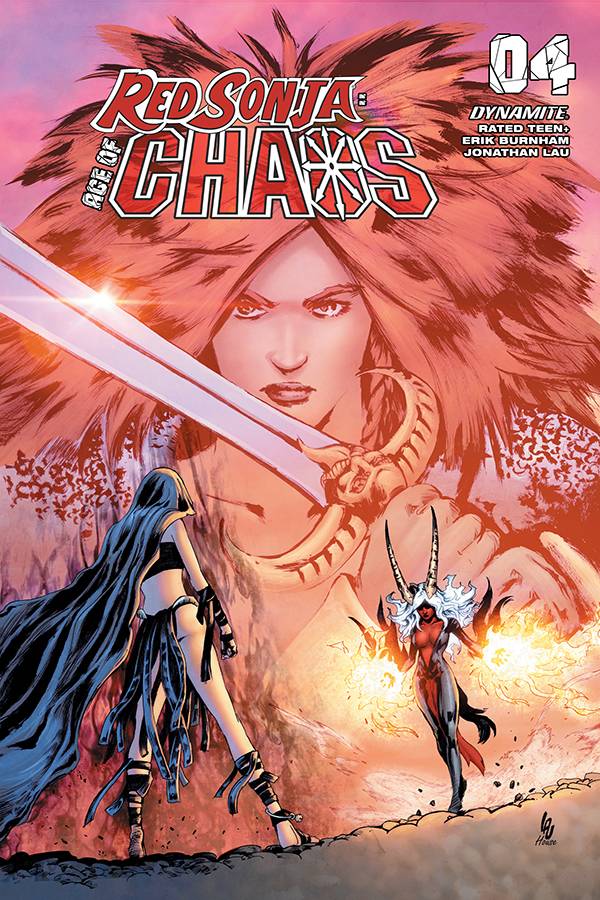 RED SONJA AGE OF CHAOS #4 LAU FOC BONUS VAR