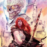 MARS ATTACKS RED SONJA #1 NGUYEN LTD VIRGIN VAR