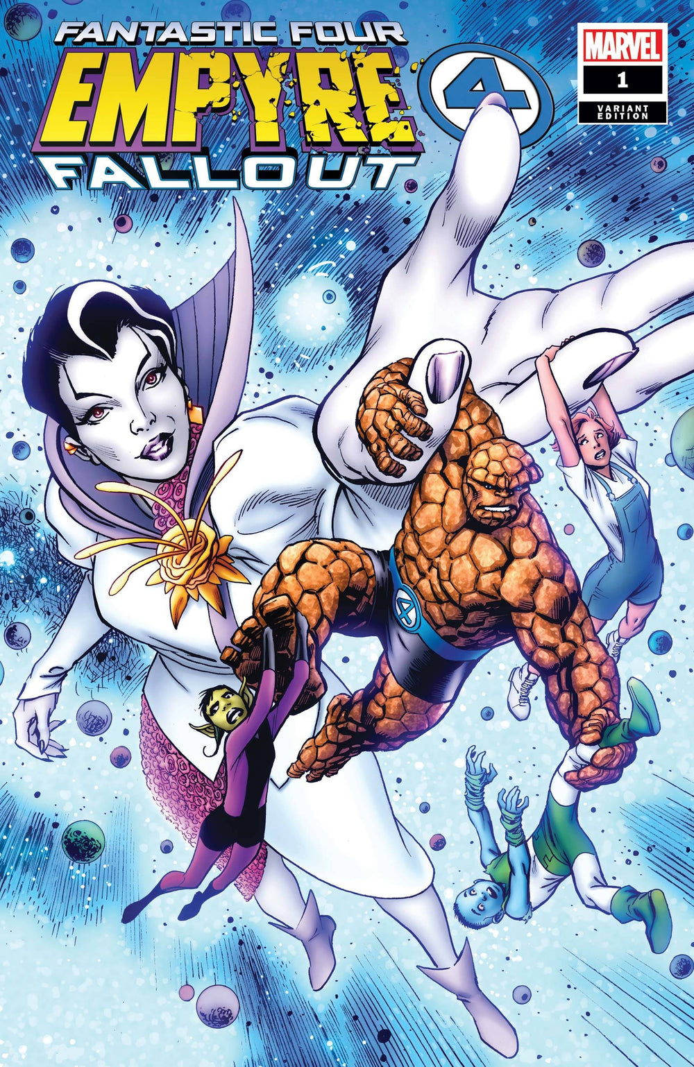 EMPYRE FALLOUT FANTASTIC FOUR #1 DAVIS VAR