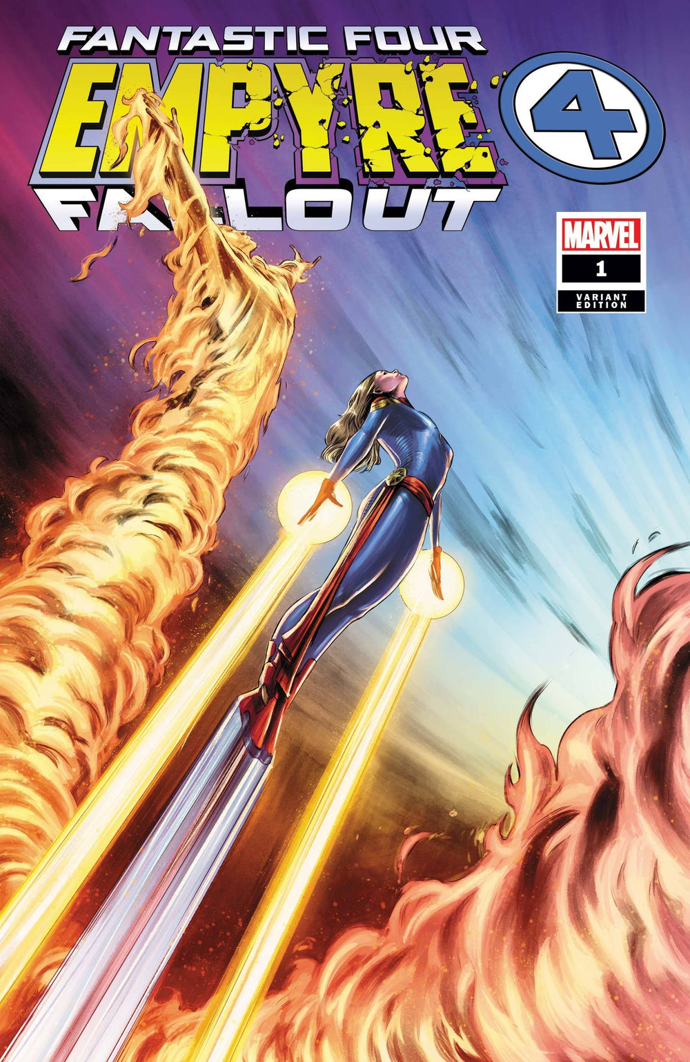 EMPYRE FALLOUT FANTASTIC FOUR #1 CARNERO VAR